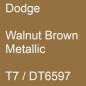 Preview: Dodge, Walnut Brown Metallic, T7 / DT6597.